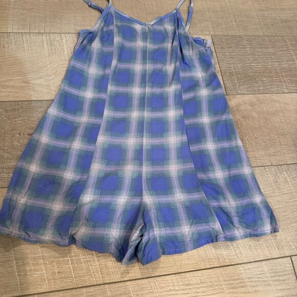 ART CLASS GIRLS BLUE ROMPER LARGE 10/12 - Picture 2 of 7